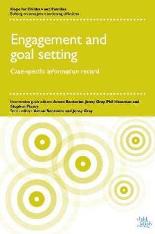 Cover of Engagement and goal setting: Case specific information record