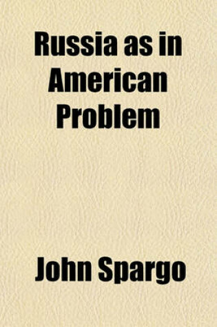 Cover of Russia as in American Problem