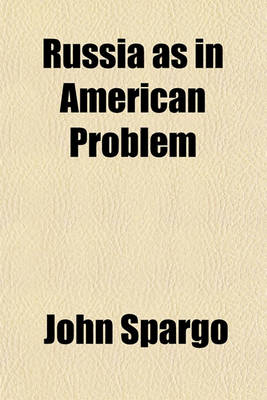 Book cover for Russia as in American Problem