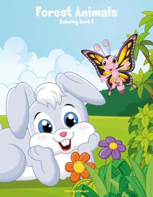 Cover of Forest Animals Coloring Book 2