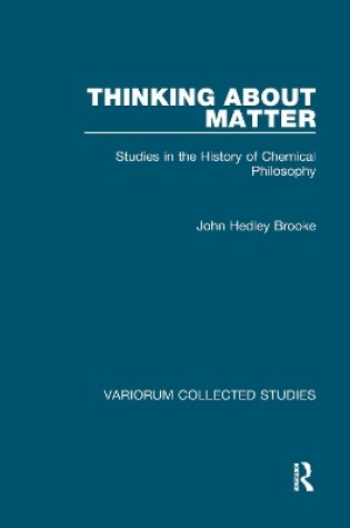 Cover of Thinking about Matter