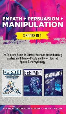 Book cover for Empath + Persuasion + Manipulation