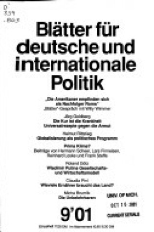 Cover of Die Neue Staatsrason - Zwischenstaatliche Kooperation ALS Demokratieproblem in Der Weltgesellschaft