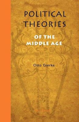 Book cover for Political Theories of the Middle Age