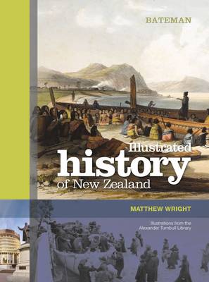 Book cover for Bateman Illustrated History of New Zealand