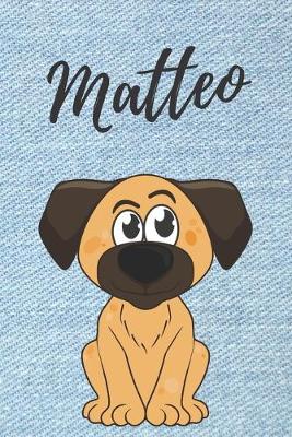 Book cover for Matteo Hunde-Notizbuch / Malbuch / Tagebuch