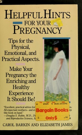 Book cover for Helpful Hints for Your Pregnancy