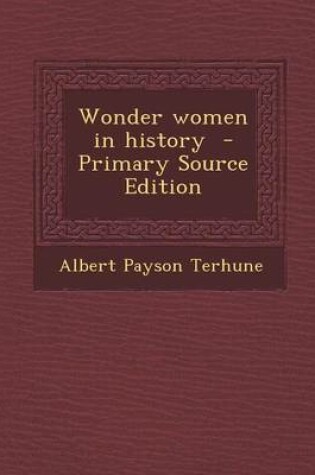 Cover of Wonder Women in History