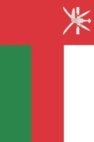 Cover of Oman Travel Journal - Oman Flag Notebook - Omani Flag Book