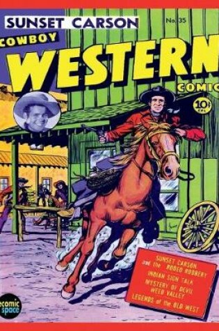 Cover of Cowboy Western Comics #35