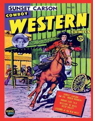 Book cover for Cowboy Western Comics #35