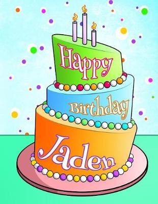 Book cover for Happy Birthday Jaden