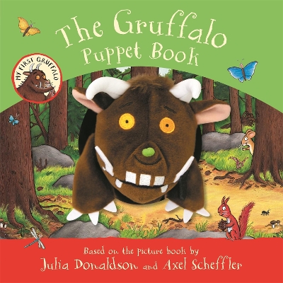 Book cover for The Gruffalo Puppet Book