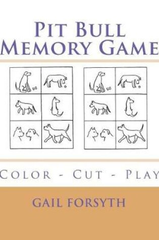 Cover of Pit Bull Memory Game