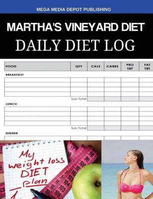 Book cover for Martha's Vineyard Diet Daily Diet Log