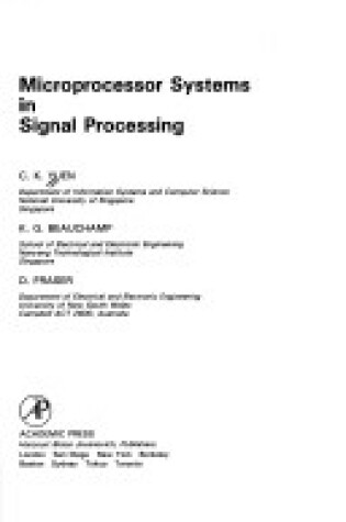 Cover of Microprocessor Systems in Signal Processing