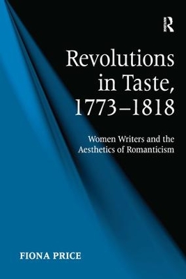 Book cover for Revolutions in Taste, 1773-1818