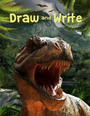 Book cover for Draw and Write Journal Dinosaur Notebook