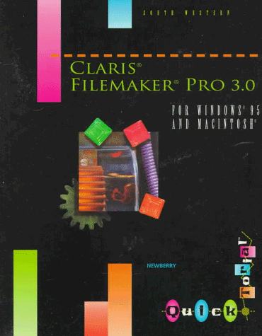 Book cover for Claris Filemaker Pro 3.0 for Windows 95 and Macintosh