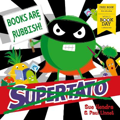 Book cover for Supertato: Books Are Rubbish!