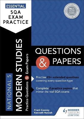 Book cover for Essential SQA Exam Practice: National 5 Modern Studies Questions and Papers