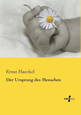 Book cover for Der Ursprung des Menschen