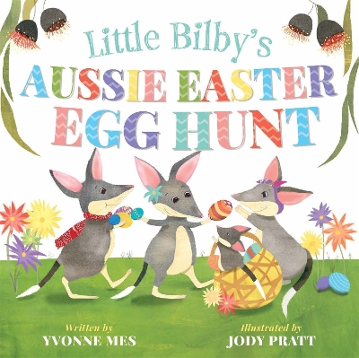 Book cover for Little Bilby's Aussie Easter Egg Hunt