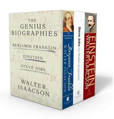 Book cover for Walter Isaacson: The Genius Biographies