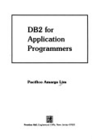 Cover of Db2 for Application Programmers