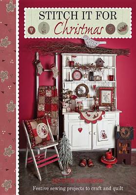 Book cover for Stitch It for Christmas