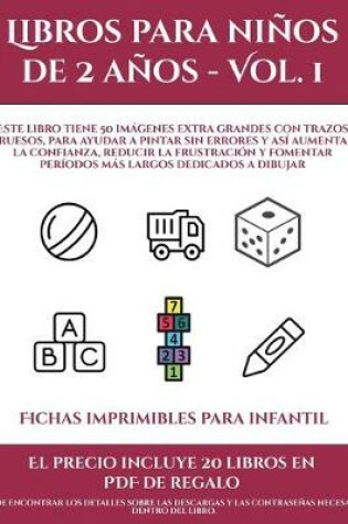 Cover of Fichas imprimibles para infantil (Libros para niños de 2 años - Vol. 1)