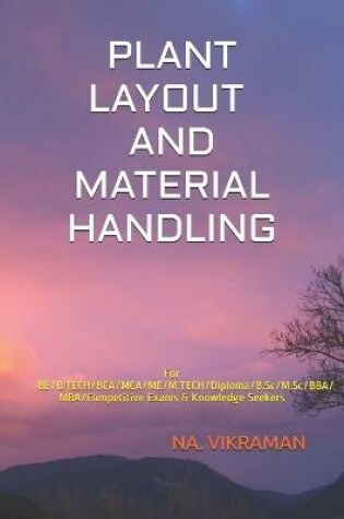 Cover of Plant Layour and Material Handling