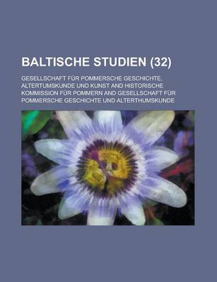 Book cover for Baltische Studien (32)
