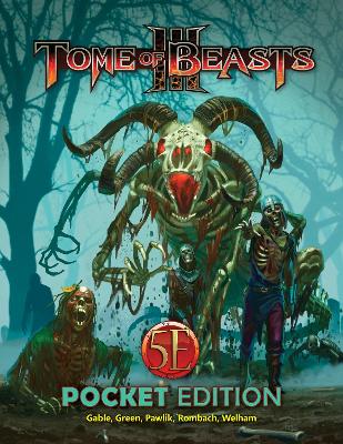Book cover for Tome of Beasts 3 Pocket Edition