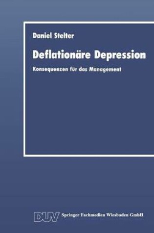 Cover of Deflationäre Depression