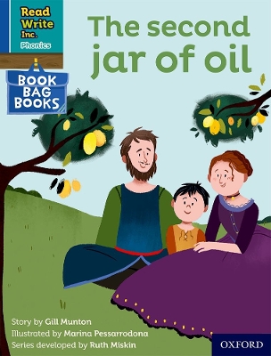 Book cover for Read Write Inc. Phonics: The second jar of oil (Blue Set 6 Book Bag Book 6)