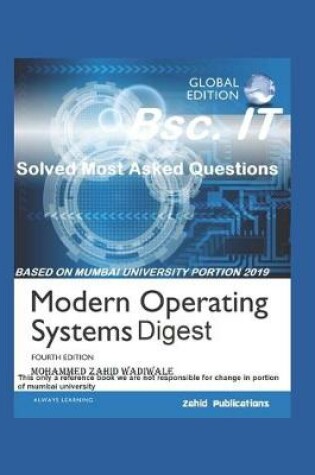 Cover of Mordern Operating System(os) Digest for Bsc IT