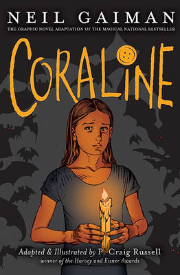 Book cover for Coraline