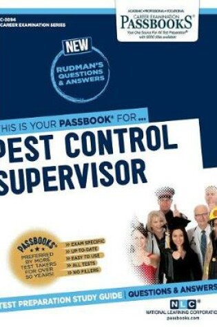 Cover of Pest Control Supervisor (C-3094)