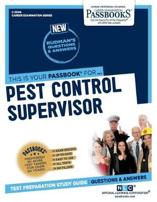 Book cover for Pest Control Supervisor (C-3094)