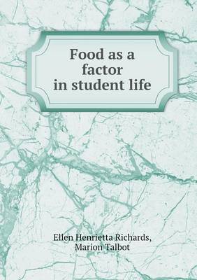 Book cover for Food as a factor in student life