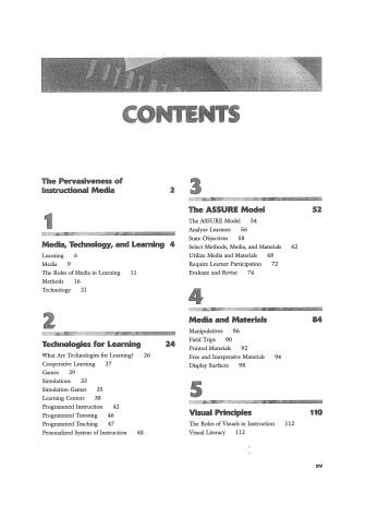 Book cover for Instructional Media and Technologies for Learning