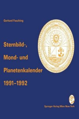 Cover of Sternbild-, Mond- Und Planetenkalender 1991-1992