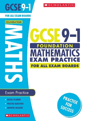 Book cover for Maths Foundation Exam Practice Book for All Boards