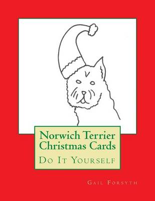 Book cover for Norwich Terrier Christmas Cards