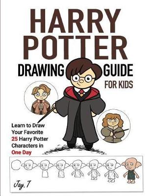 Book cover for Harry Potter Drawing Guide For Kids