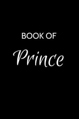 Cover of Prince Journal Notebook