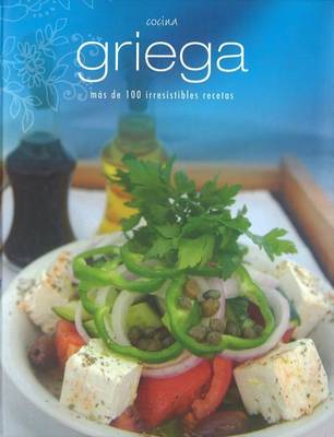 Book cover for Cocina Griega - MS de 100 Irresistibles Recetas