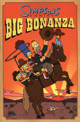 Book cover for Simpsons Comics Big Bonanza