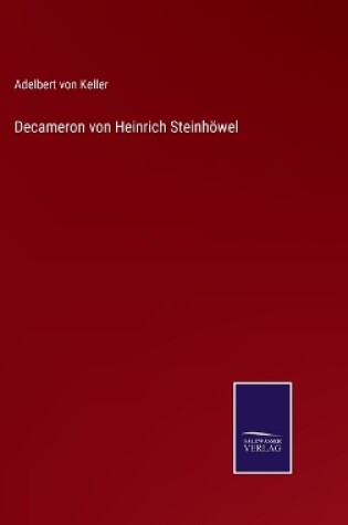 Cover of Decameron von Heinrich Steinhöwel